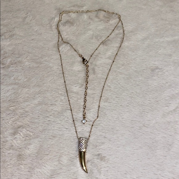 Crystal Tooth Necklace Macys - Picture 1 of 4